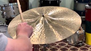 21” Zildjian K Constantinople Big Band Ride Cymbal 2534g - YouTube