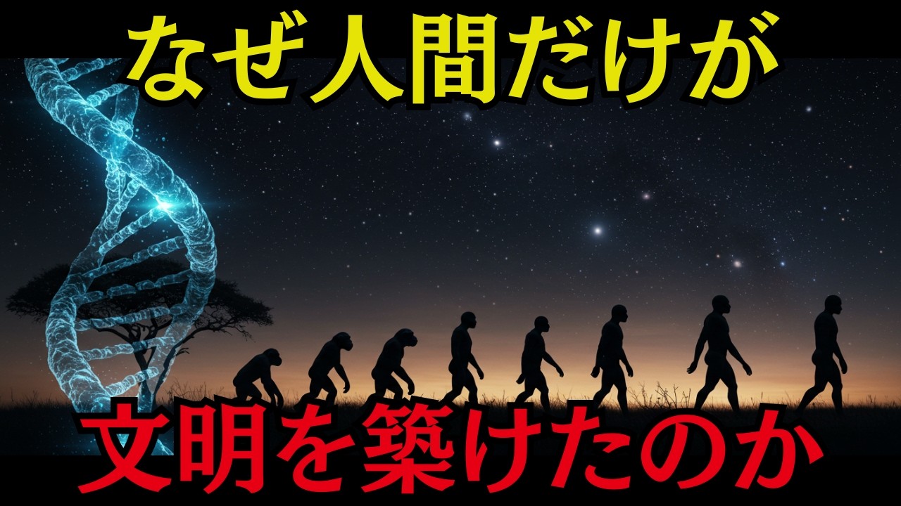 人類の起源に隠された恐るべき真実...我々は本当に