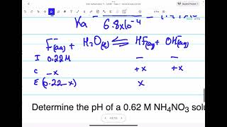 calculating the pH of basic salt solved problem @MireilleTannous