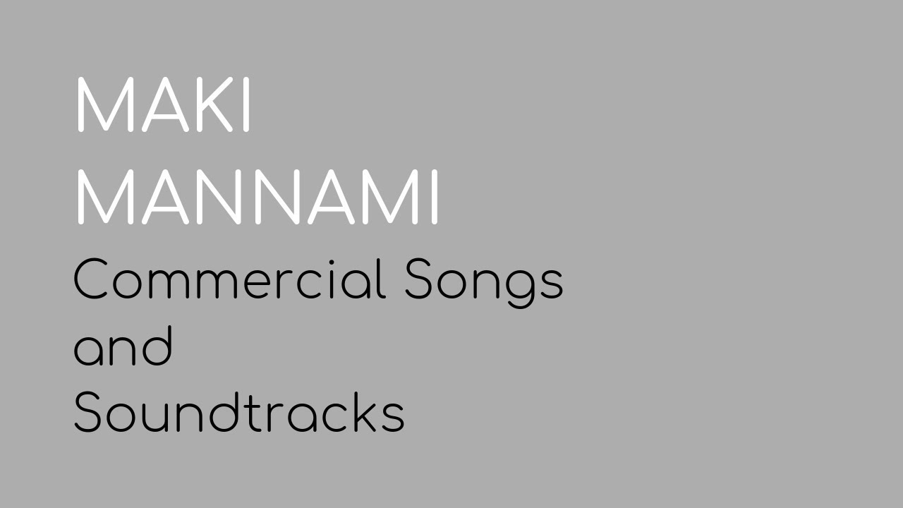 Music Composer | Maki Mannami 万波麻希