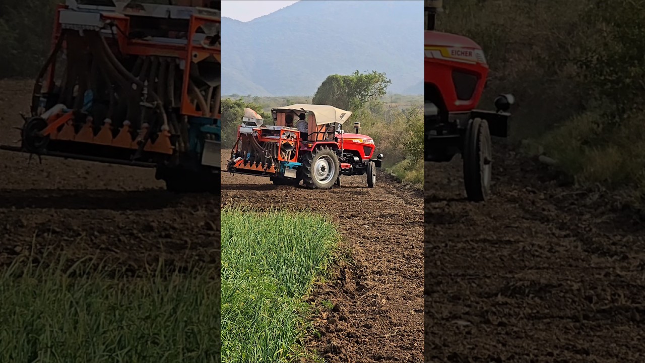 Tractor Farming 🚜 gujarat 🌾 Indian Farmer 👳Farm Work 