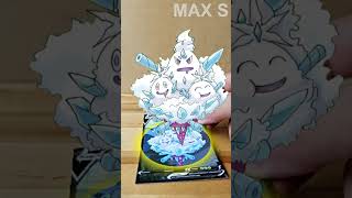Mega Vanilluxe Pokémon Evolution TCG | AR Card by Max S #Shorts