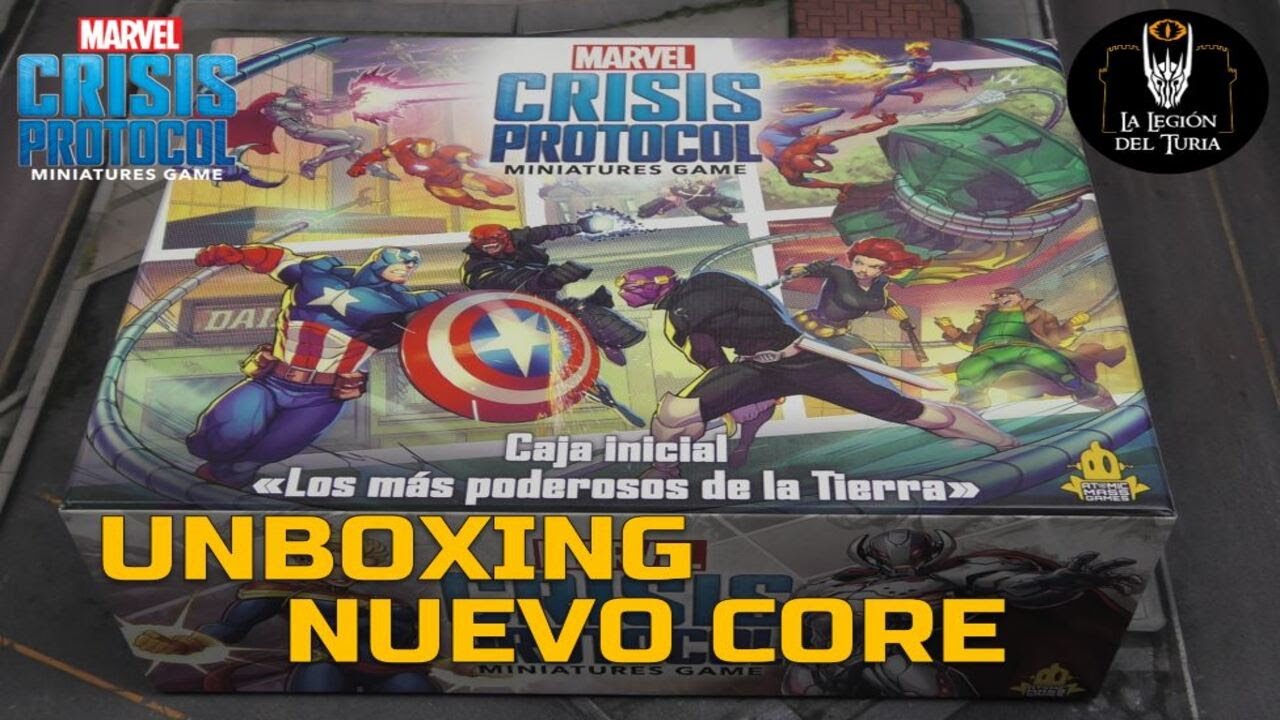 MARVEL Crisis Protocol: Unboxing: Caja inicial "Los más poderosos de la Tierra"