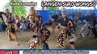 Download Lagu Kuda Lumping 🌀 LANGEN SURO WONGSO ❗ live: pita-pitu, Pandansari, kec.sruweng, kebumen MP3
