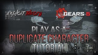 PLAY AS A DUPLICATE CHARACTER IN HORDE GLITCH | Gears 5 | Tutorial