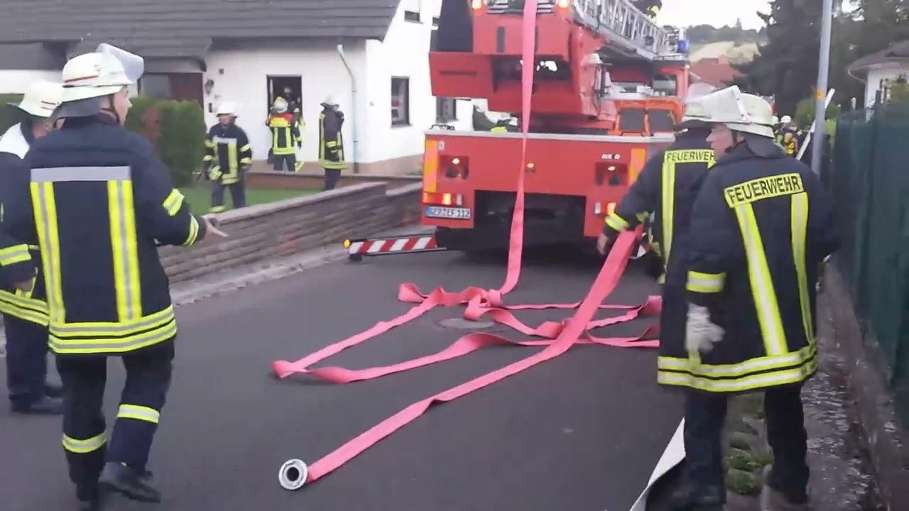 Dachstuhlbrabd in Waldalgesheim