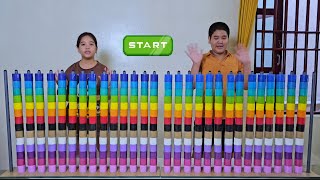 Family Game | Color Sorting Challenge, Who Wins ☆ Level 10
