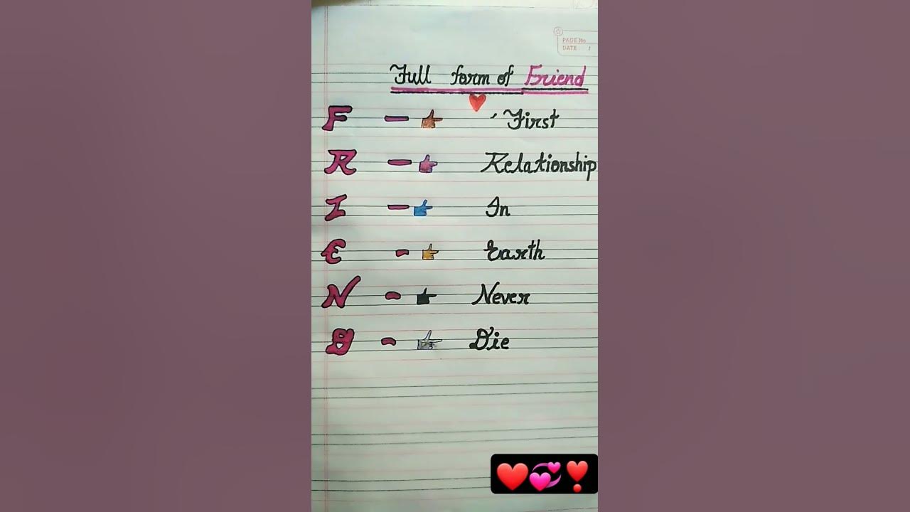 friend-full-meaning-in-english-youtubeshorts-love-friends