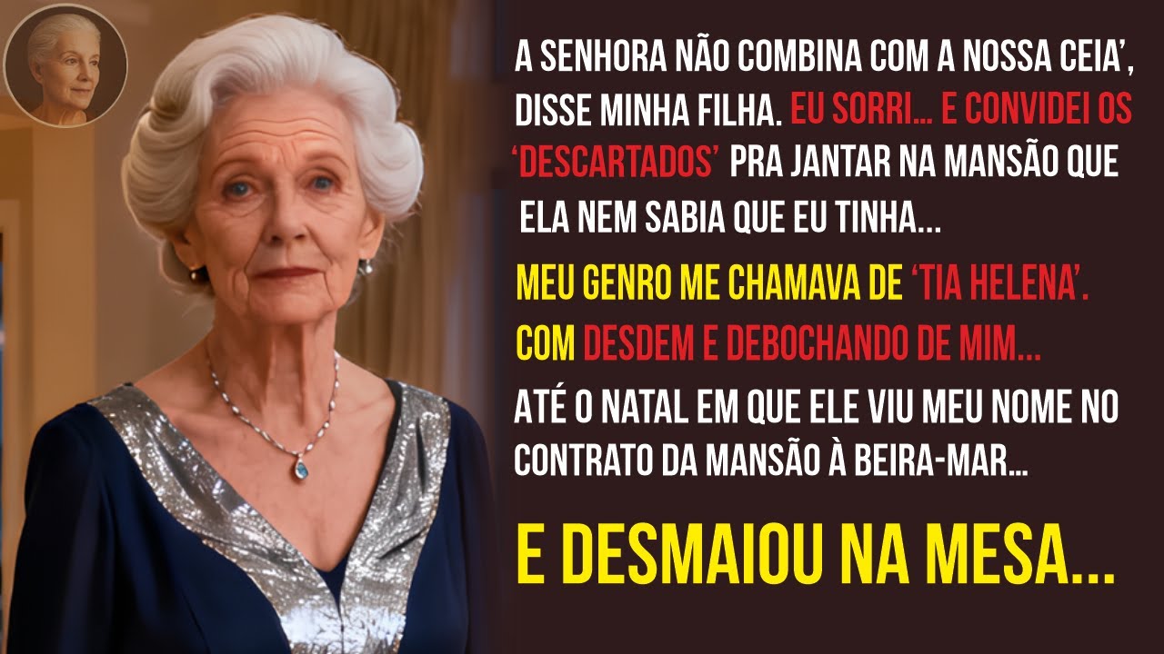 A avó excluída do Natal revelou uma mansão… e destruiu a farsa da filha...