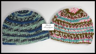 Full Review of Loops and Threads Beanie Yarn new yarn at Michaels simple crochet hat tutorial 