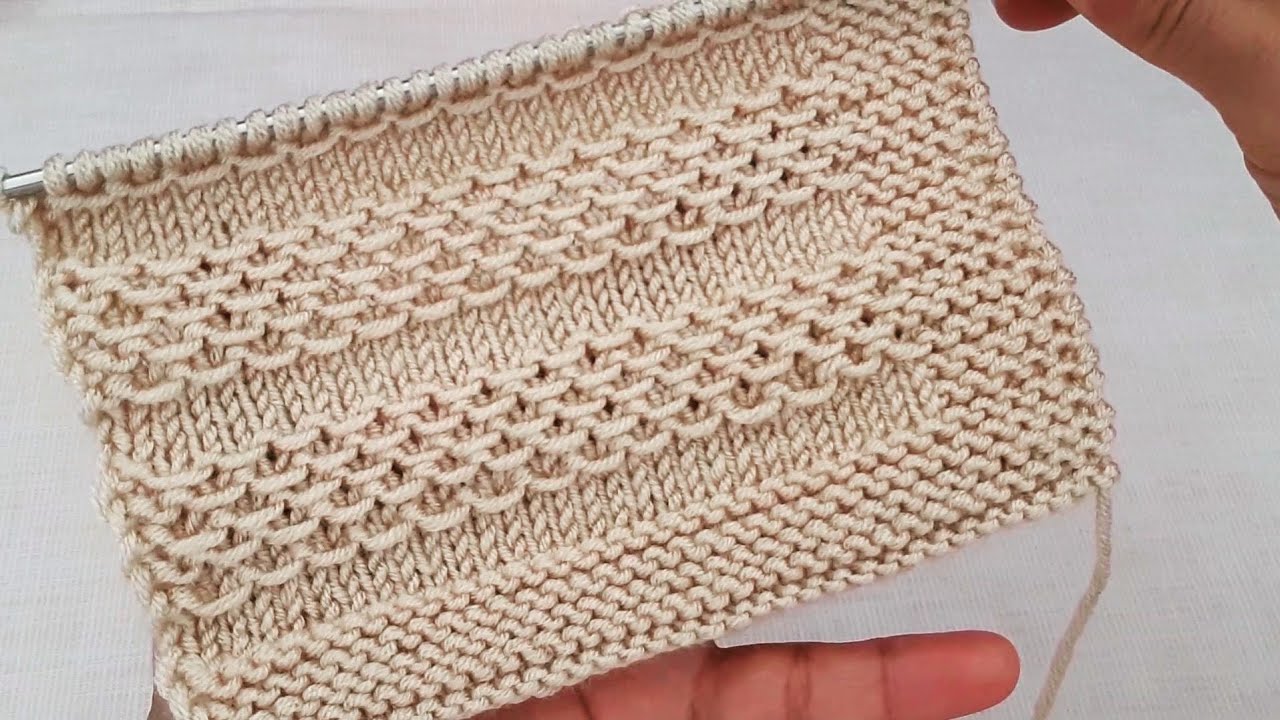 Su Dalgası Örgü Yelek Modeli 🎀 knitting patik crochet çanta stitch pattern stitch design battaniye