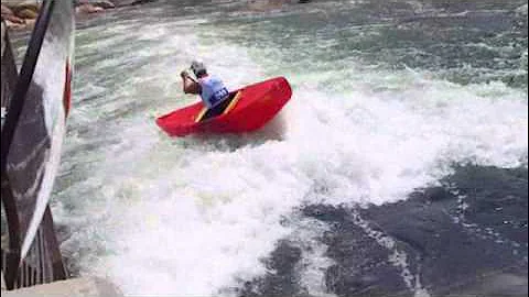 Esquif L'Edge demoing at ASCI 2010 (2)