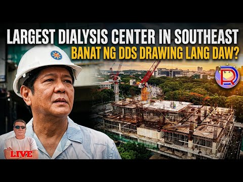 KATANGAHAN NG DDS! BIGGEST DIALYSIS CENTER SA SOUTHEAST ASIA DRAWING LANG DAW?