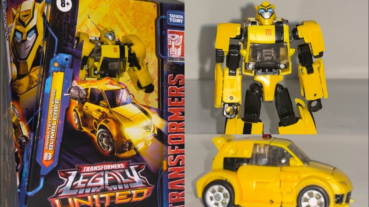 How to transform legacy united Bumblebee. Transformers animated
