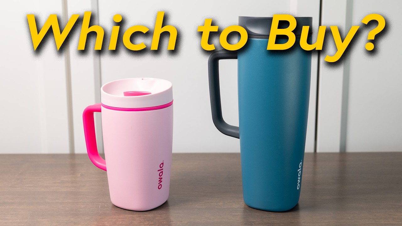 Owala Smoothsip Slider Tumbler 12 oz vs 24 oz