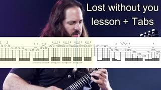 John Petrucci, Lost Without You Lesson And Tabs