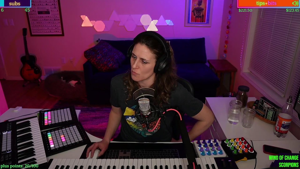 ⭐️ singing, synths, excellent vibes, chats