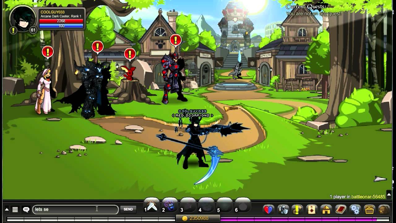 AQW Arcane dark caster class(review) how to get it YouTube