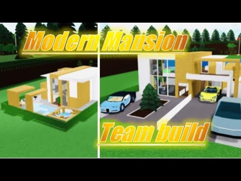 Micro Block Modern House Team Build Roblox Build A Boat For Treasure Episode 1 Youtube - build a boat house roblox