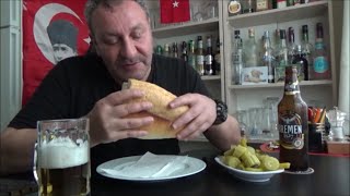 Acıktım-Susadım Ve Yoruldum El-Ev Yapımı Tavuk Döner Ve Fp Biramız Eşliğinde