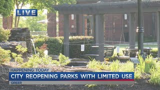 Greer reopens parks with limited use