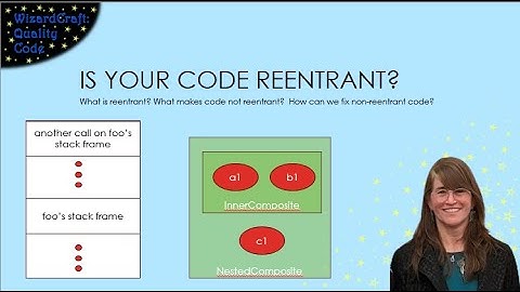 Reentrant Code: Definition, Examples, and How to Fix Problems.  Concurrency Video #3
