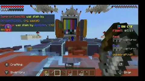 My First official video-MCPE CTF & Skywars