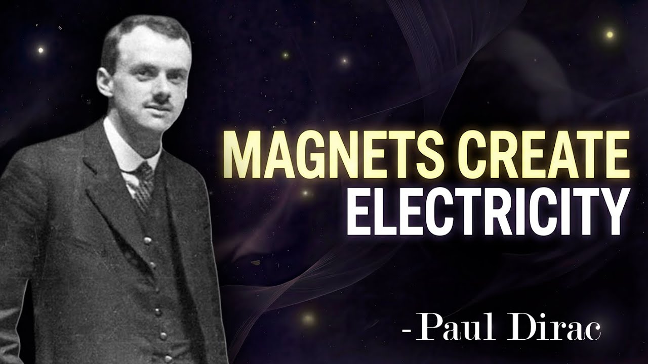 Why Magnets Can Create Electricity Without Fuel – Dirac Reveals the Physics