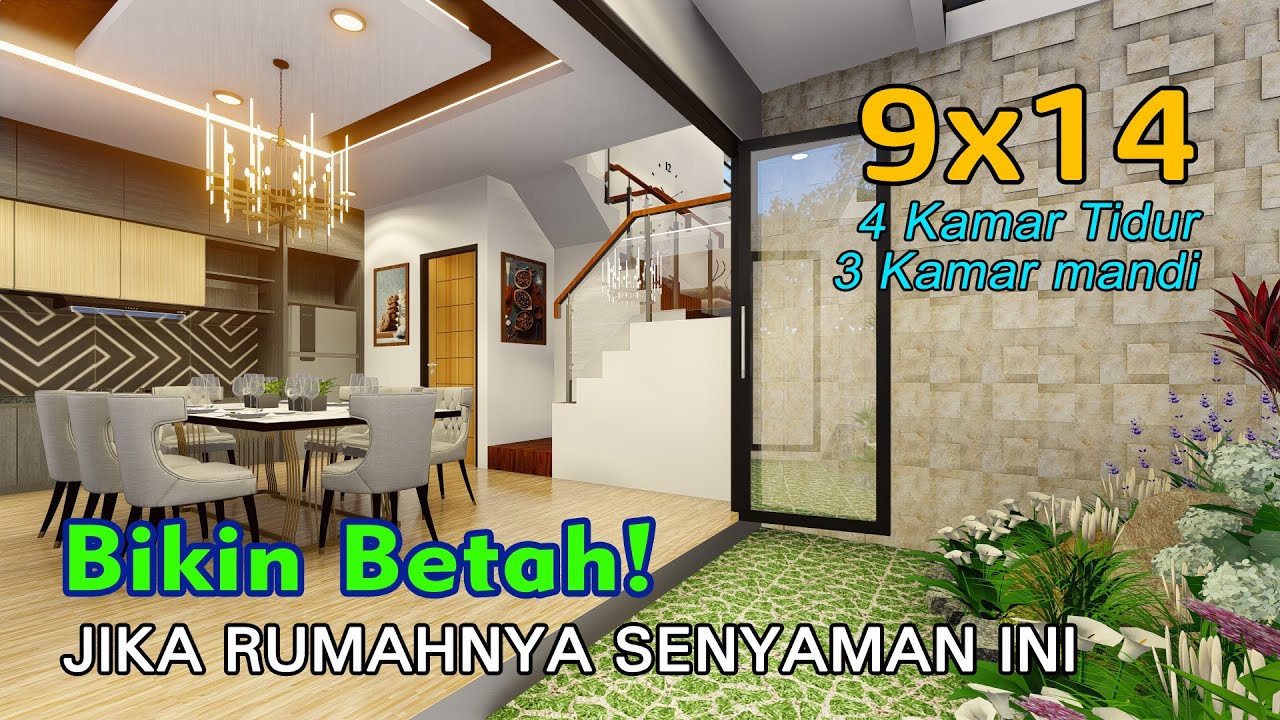 Istimewa! Salah Satu Desain Rumah Minimalis Split Level 9x14 Meter Terkeren Yang harus kamu lihat