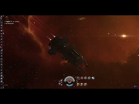 EVE Online - Caldari Navy Anomic Team Hawk vs LM Garmur