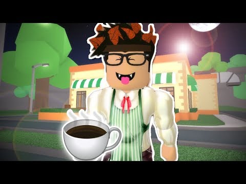 I Spent A Day Working At A Roblox Coffee Shop Roblox Roleplay Youtube - work at a coffee shop in roblox