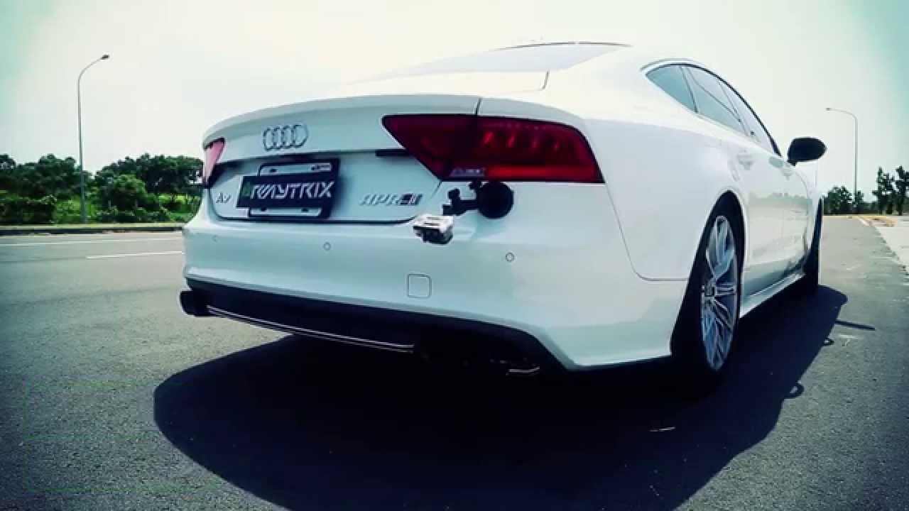 Audi A7 3.0T Sportback Insane Revs with Armytrix Cat-Back Valvetronic Exhaust System