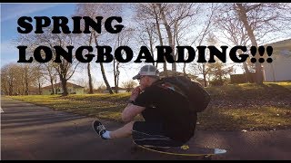 SPRING LONGBOARDING SESH!!!