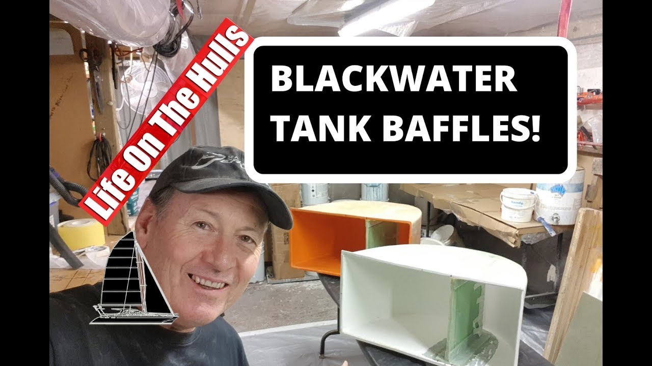 Ep089 Blackwater Tank Baffles and Workshop Cleanup – Building A Catamaran Australia