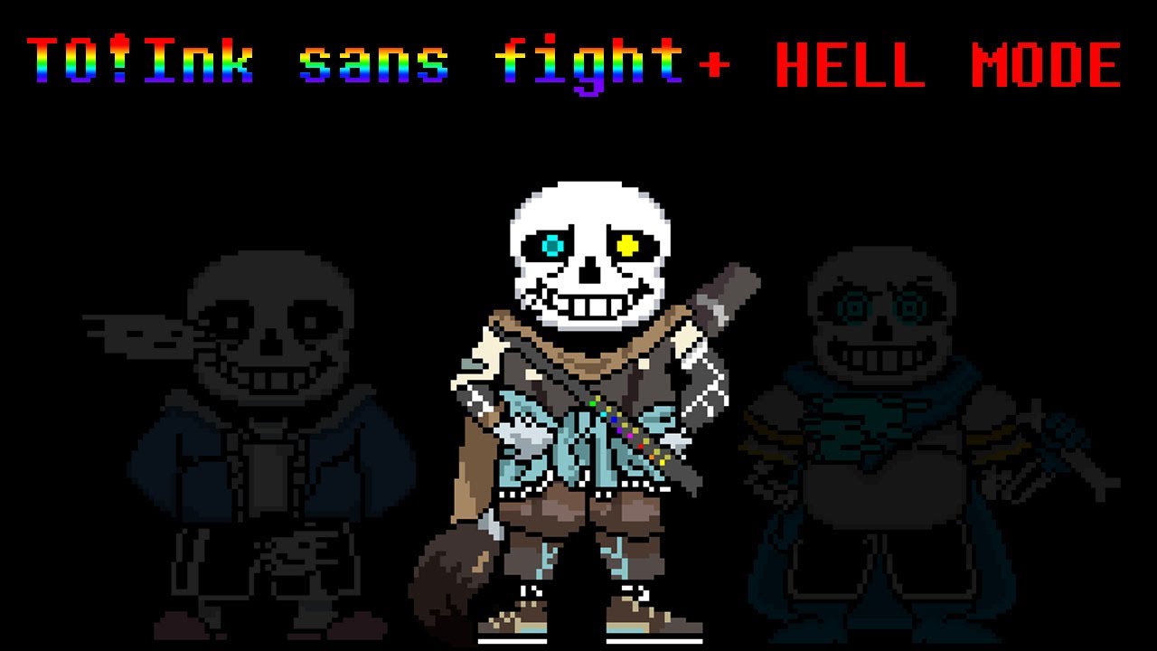 Ink Sans BOSS FIGHT 1 Project by Rounded Helenium