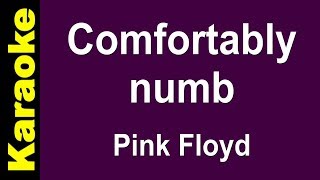 Comfortably numb - Pink Floyd - Karaoke with Lyrics - YouTube chords