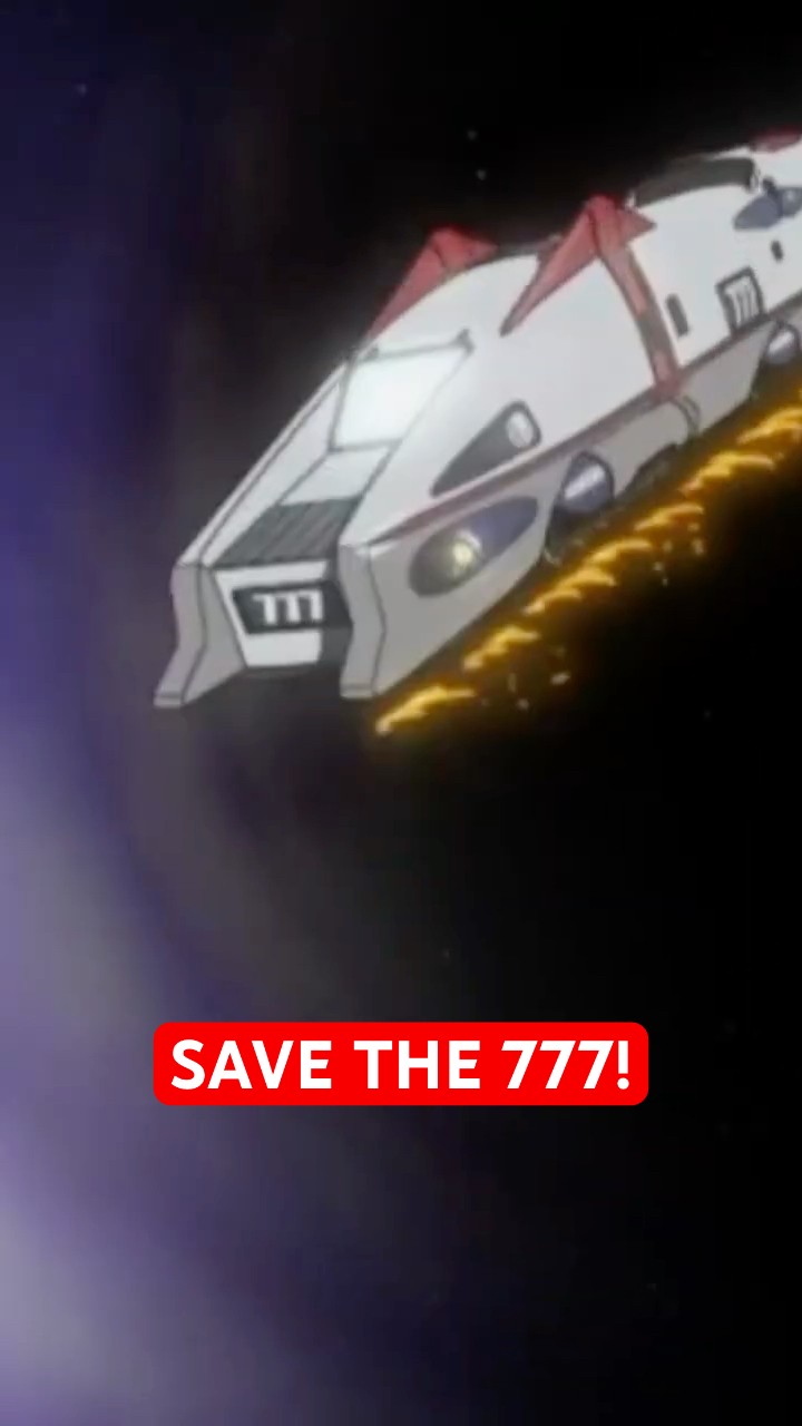 Save the 777! #銀河鉄道物語 #anime #shorts - YouTube