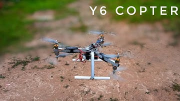 How to make a Y6 copter|Using kk 2.1.5 flight controller