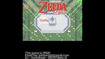 The Legend of Zelda Mobile Beta 4 (Java Game) - Gameplay Sin Comentarios
