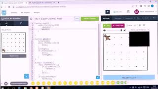 JavaScript კურსი - karel - ის სავარჯიშო: 1.16.4 super cleanup karel / პროგრამირების გაკვეთილები