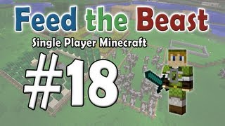 Feed the Beast Minecraft #18 Wand of Excavation w/ PlayerSelectGaming