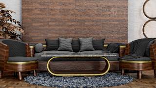 Modeling a living room tutorial  (maya,marvelous designer,3d coat...)