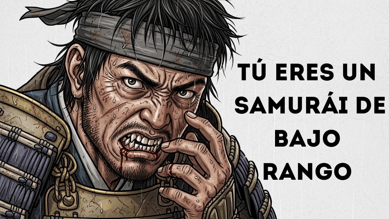 TÚ ERES UN SAMURÁI DE BAJO RANGO Y ESTA ES TODA TU VIDA.