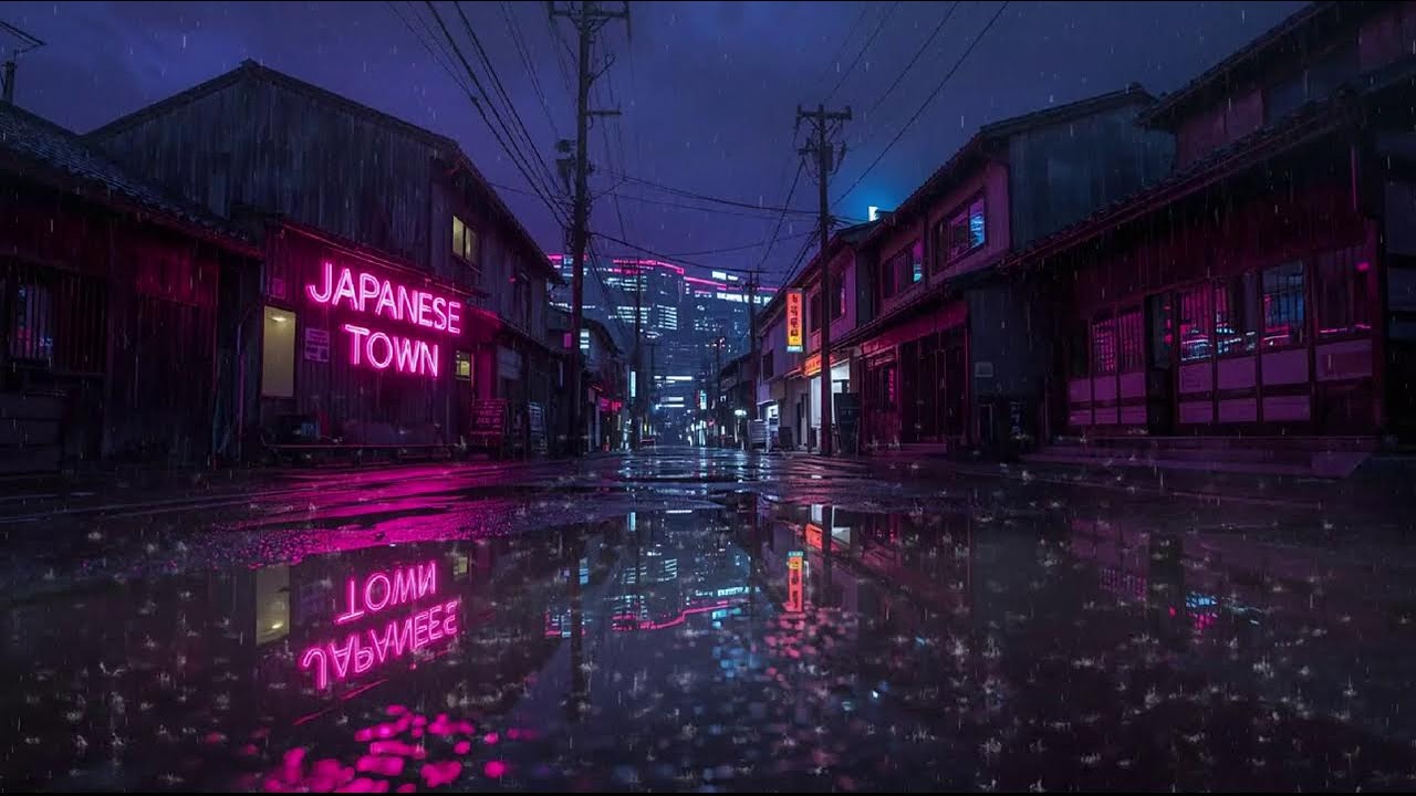 Night Rain Ambience 🌙 Lofi Beats for Focus, Relax & Quiet Moments #45