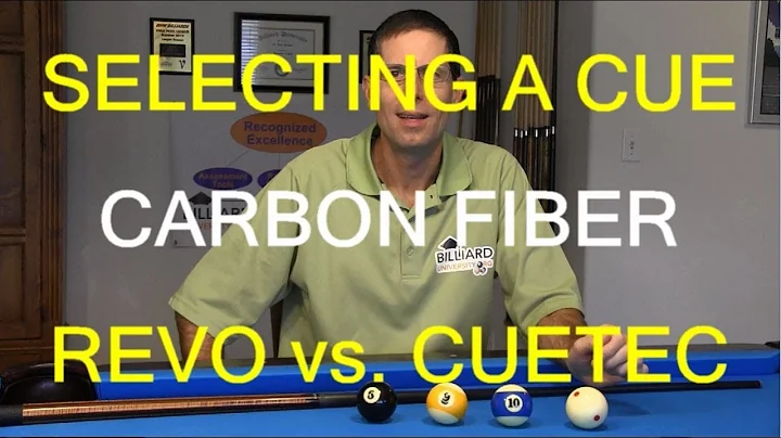 How to Select a Pool Cue, Cue Ball Deflection, Carbon Fiber, Revo vs. Cuetec