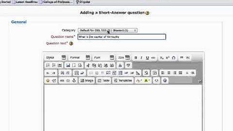 how to create a fill in the blank question in moodle 1.9.mp4