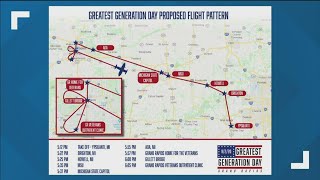 Planes fly over Grand Rapids in honor of World War 2