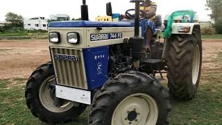 Swaraj 744 4Wd Test Drive