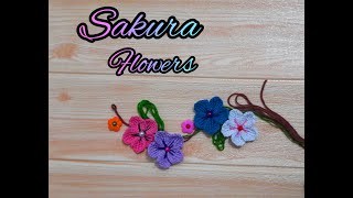 Tutorial Bunga Rajut  2 / Crochet Flowers