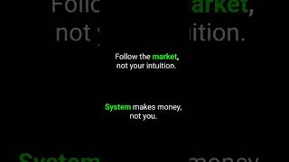 System over emotions is winning #trading #discipline #stockmarket #growthmindset